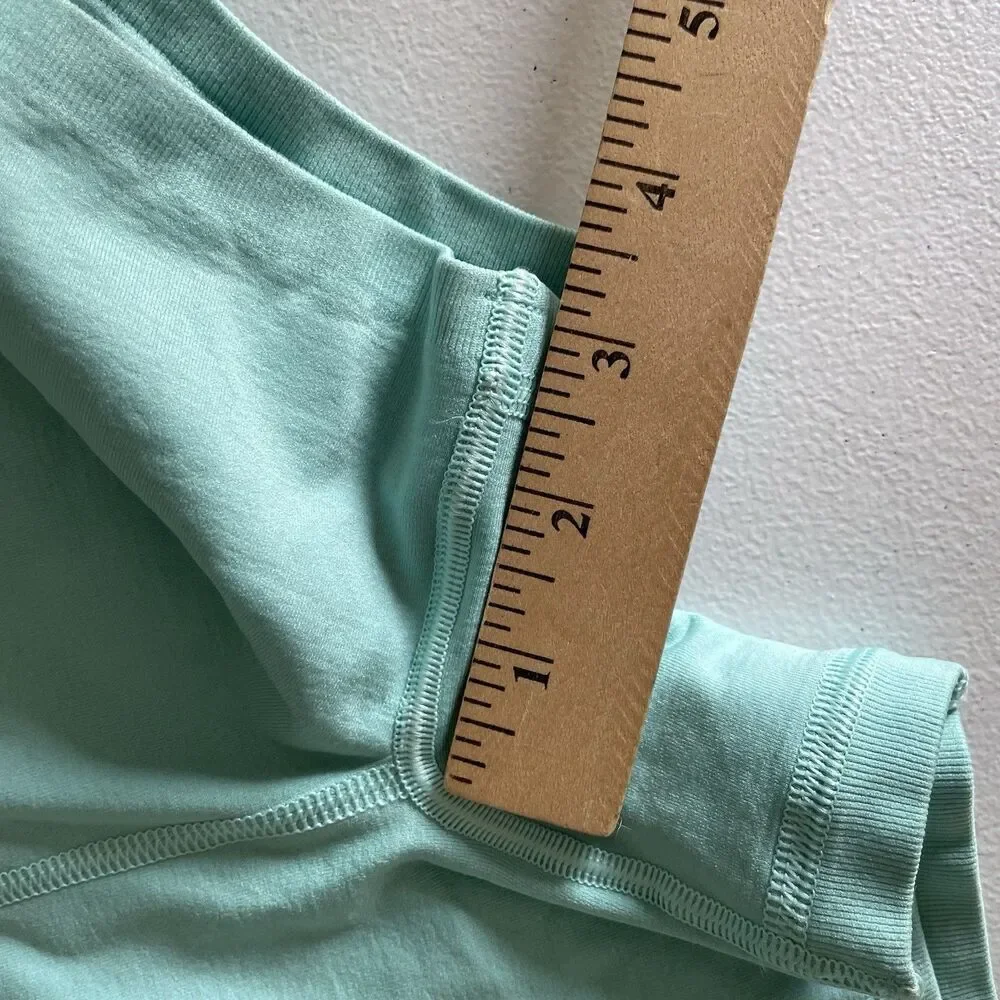 Free People FP Movement Every Single Time Runsie Bodysuit Cascade Blue Size M/L